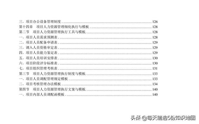 項目管理工作實用工具箱-表單模板「140頁」（項目管理工具表格）