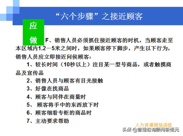 門店員工銷售服務(wù)流程規(guī)范，三個統(tǒng)一、六個步驟（門店服務(wù)的六個要步驟）