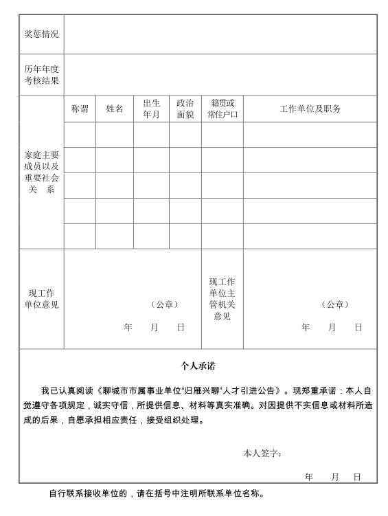 山東省聊城市市屬事業(yè)單位“歸雁興聊”人才引進(jìn)公告（山東省聊城市市屬事業(yè)單位“歸雁興聊”人才引進(jìn)公告）