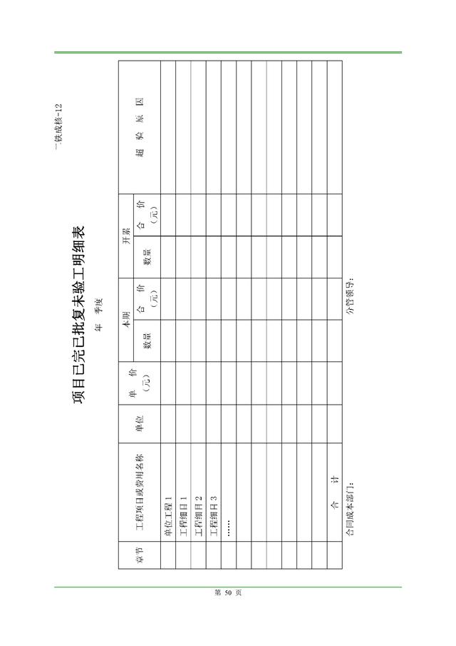 成本及合同管理制度（成本及合同管理制度范本）